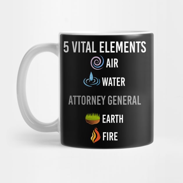 5 Elements Attorney General by blakelan128